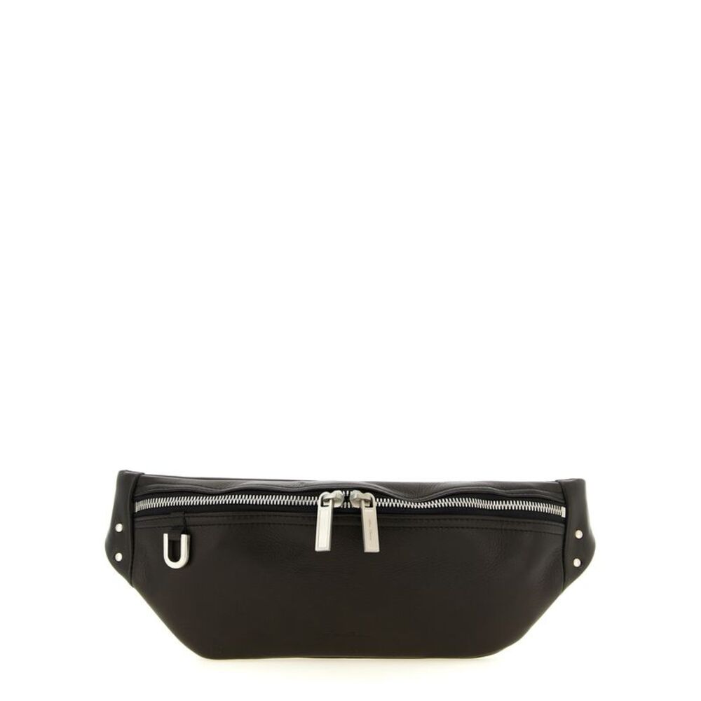 Rick Owens Black Calfskin Crossbody Women's Bag